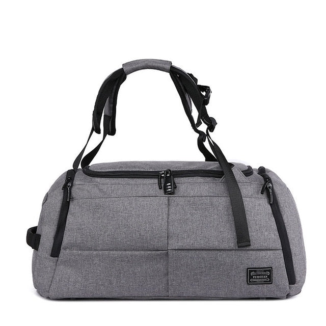 Multifunction Gray Travel Bag