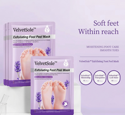 VelvetSole™ Exfoliating Foot Peel Mask