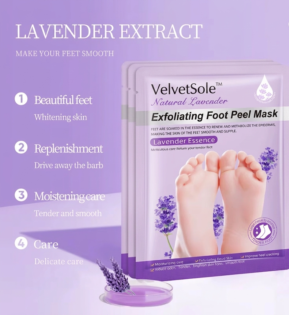 VelvetSole™ Exfoliating Foot Peel Mask