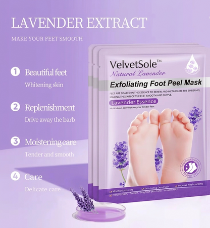 VelvetSole™ Exfoliating Foot Peel Mask