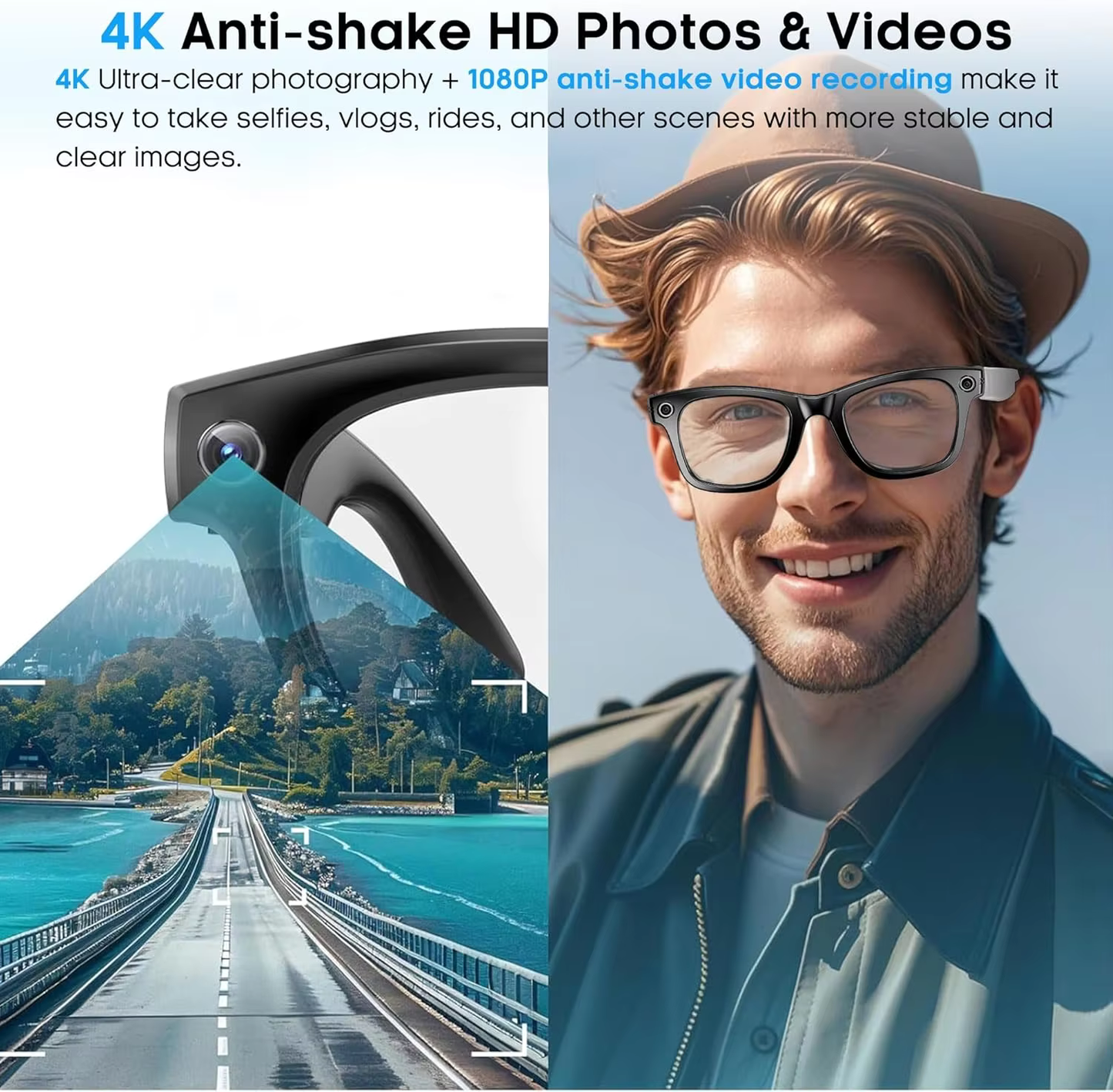 Lensora™ AI Smart Glasses