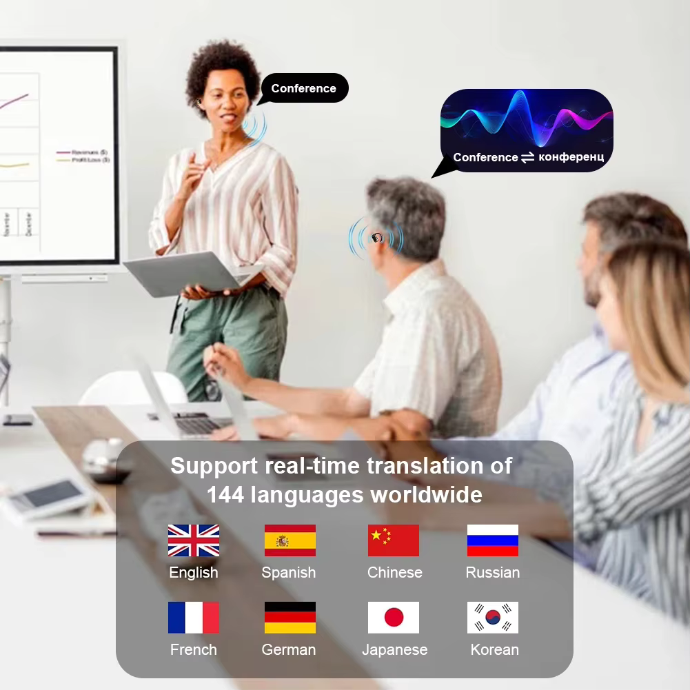 LingoSync™ Real Time AI Translation Earbuds