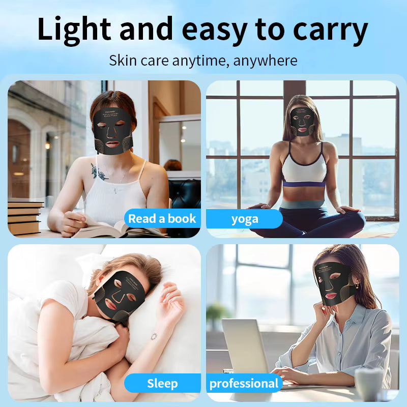 LumiGlow™ 7 Color LED Face Mask