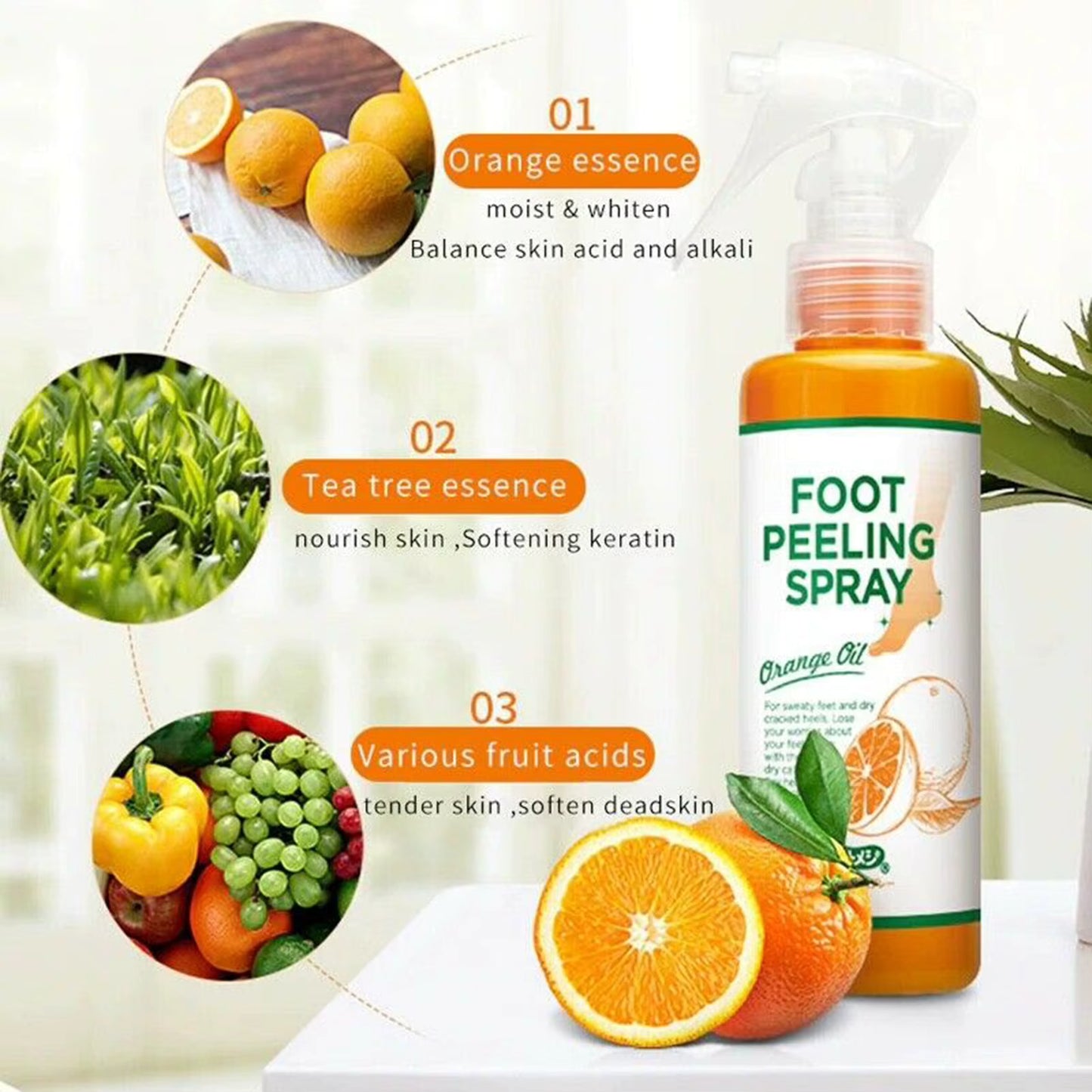 SilkaStep™ Foot Peeling Spray