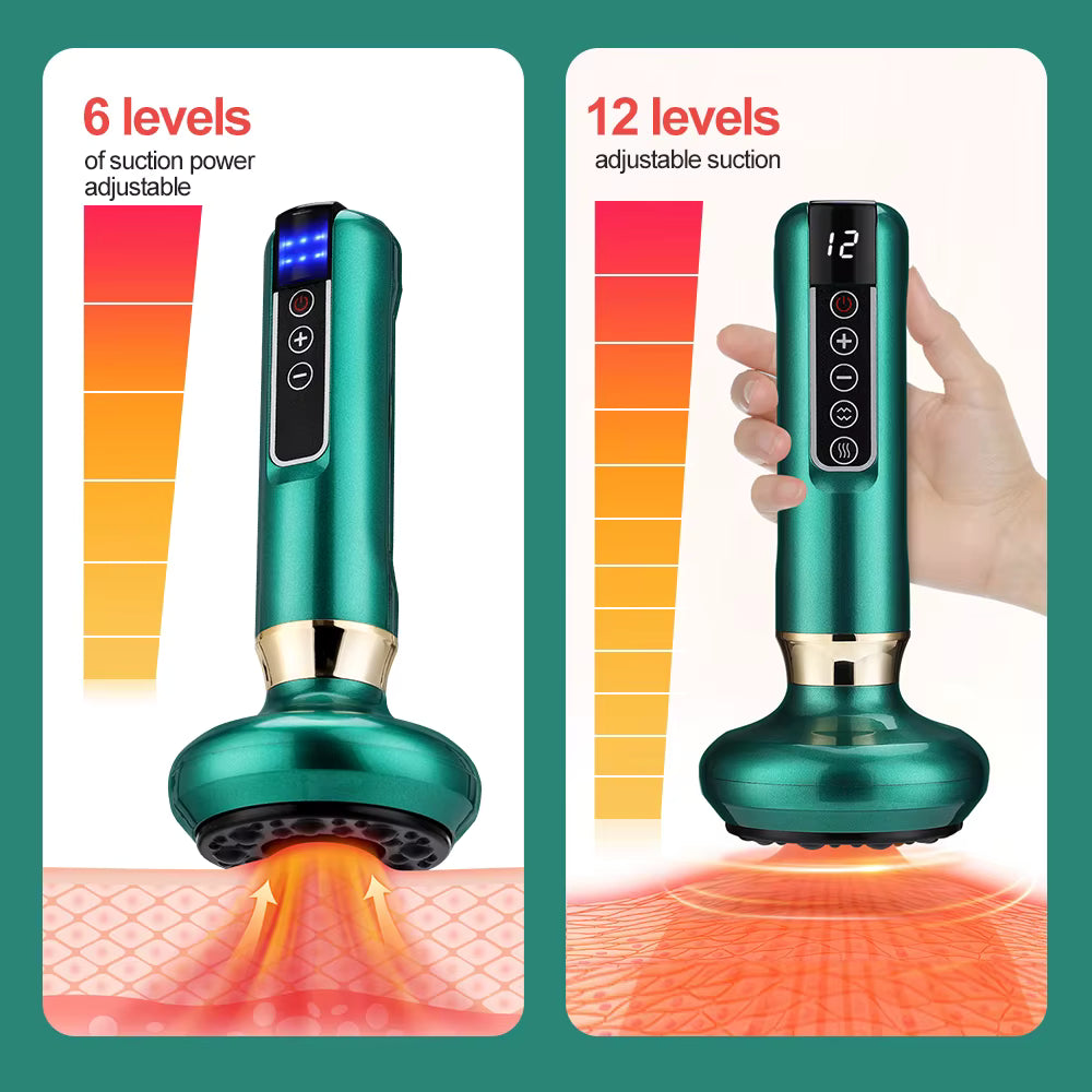TheraCup™ Smart Cupping & Gua Sha Massager