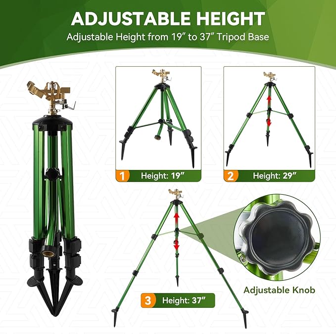 AquaReach™ – Tripod Lawn Sprinkler Pro