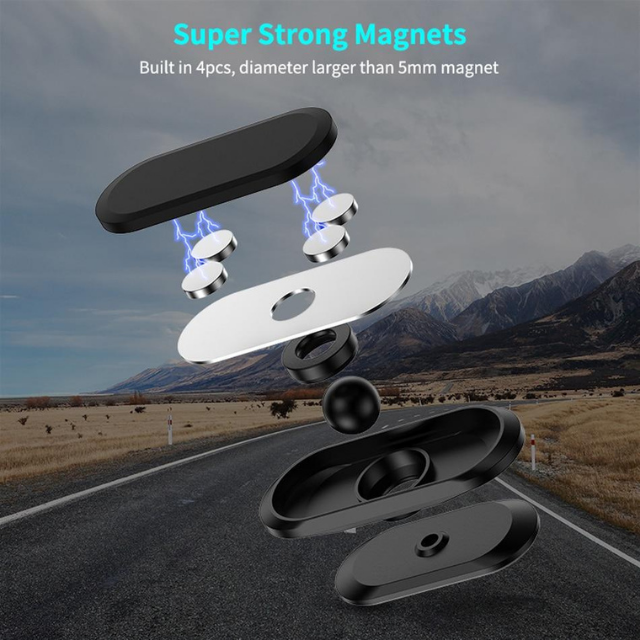 Magnetic Phone Mount Function