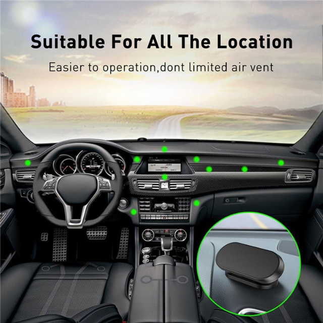 Magnetic Phone Mount Function
