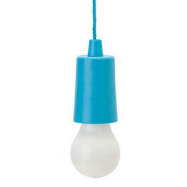 Blue portable LED bulblight