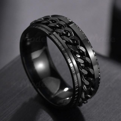 Black Fidget Rings