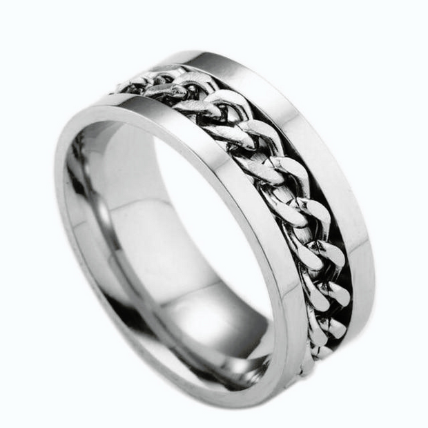 Silver Fidget Rings