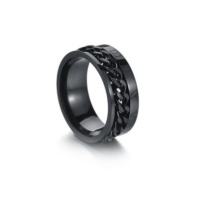 Black Fidget Rings