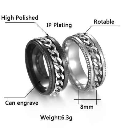 Fidget Rings Size