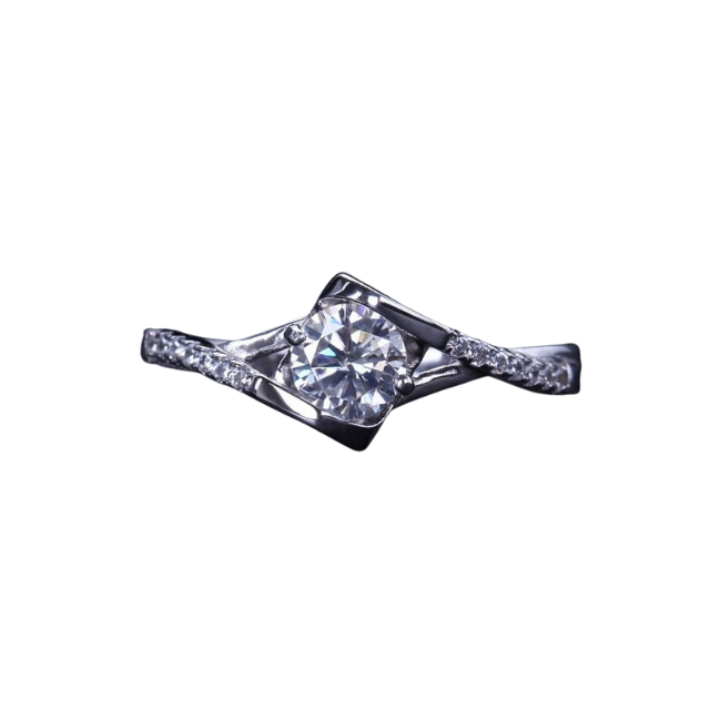 Heart Angel Kiss Ring