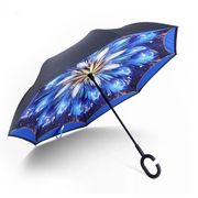 Inner Floral Inverted Umbrella