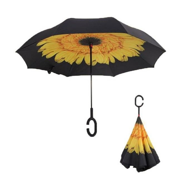 Sunflower Inverted Umbrella