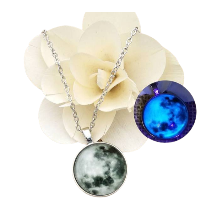 Blue Moon Glow Necklace