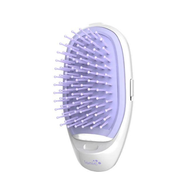 Purple Electric Straightening Brush