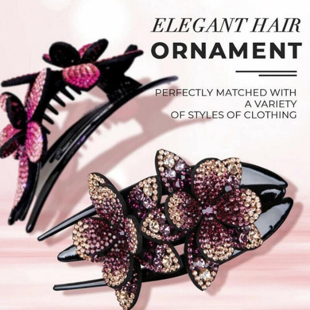 Flower Hair Clip Details