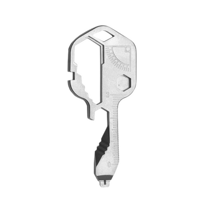 Silver multifunctional keytool