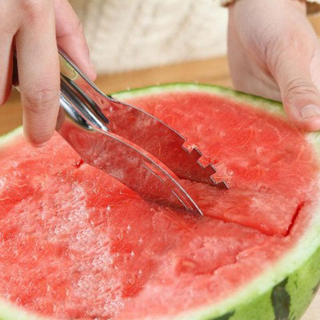 Silver Watermelon Slicer