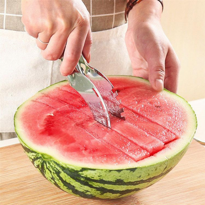 Silver Watermelon Slicer