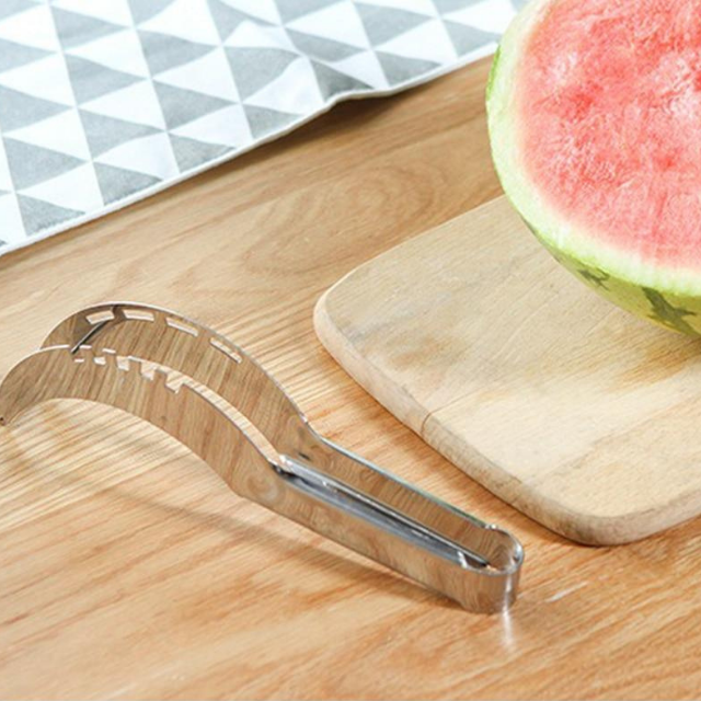 Silver Watermelon Slicer
