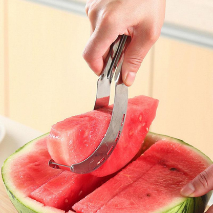 Silver Watermelon Slicer