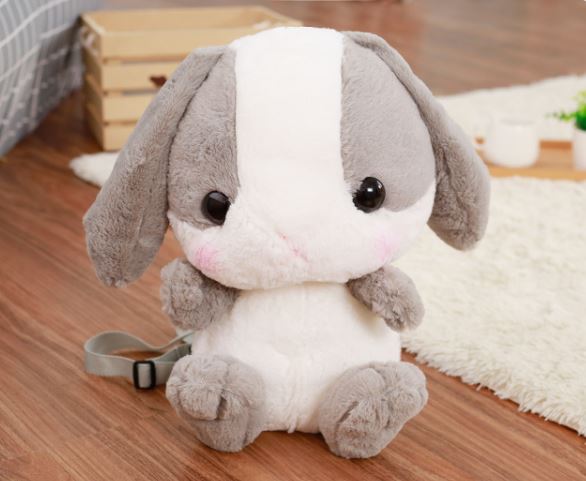 Grey Bunny Backpack