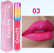 Dark Pink Glitter Lipstick