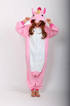 Adult Pink Unicorn Onesies