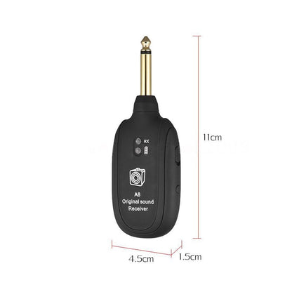 Wireless Guitar Transmitter Size