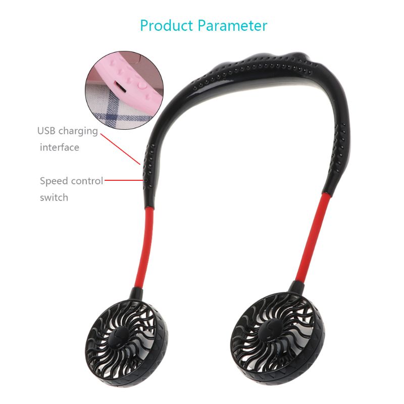 Black Headset Fan Size