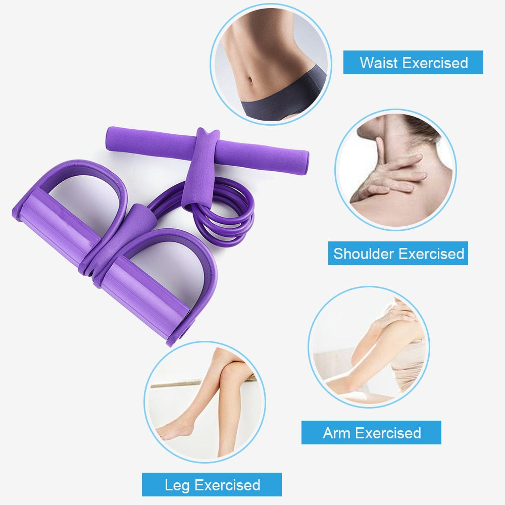 4 Tube Resistance Bands Function