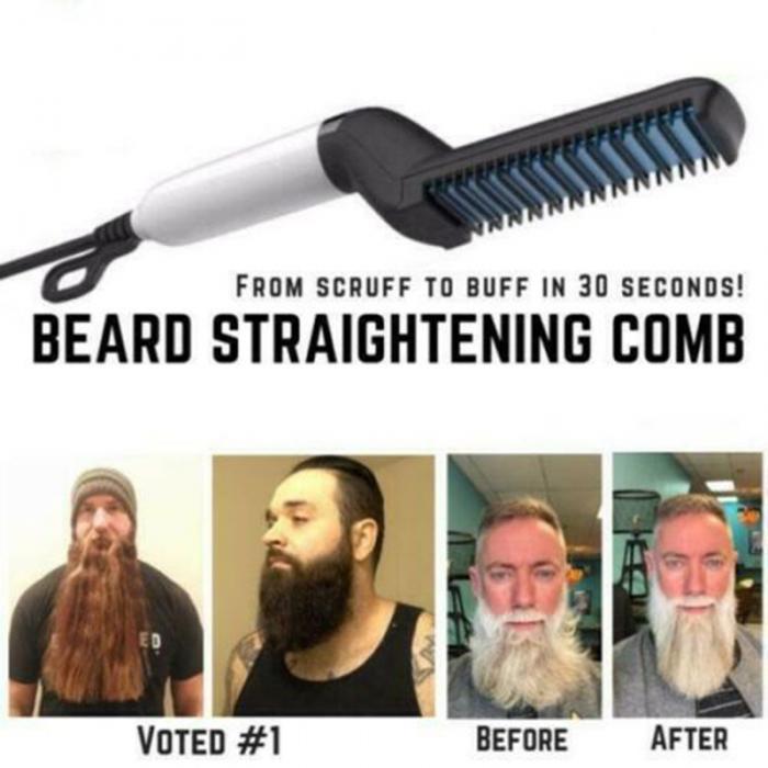 Beard Straightening Comb Function