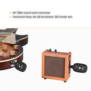 Wireless Guitar Transmitter Function