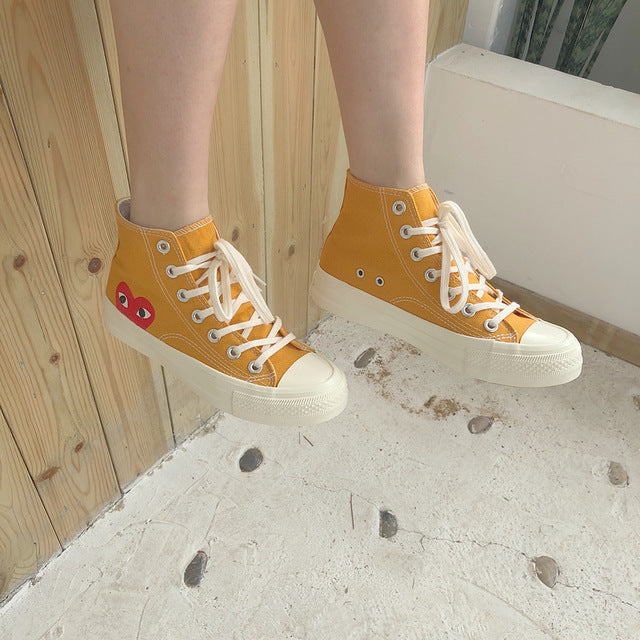 Orange Sneakers