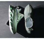 Off-Vhite Green Sneakers