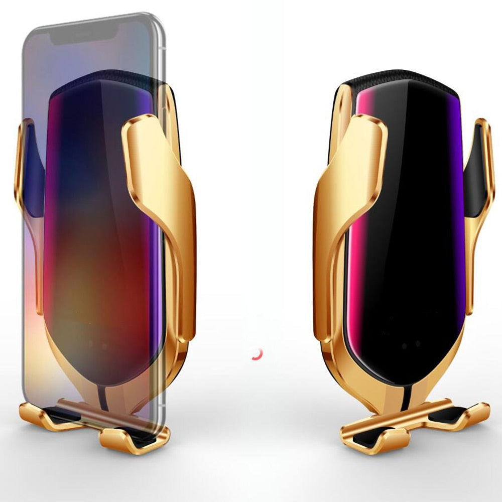 Gold Wireless Car Charger