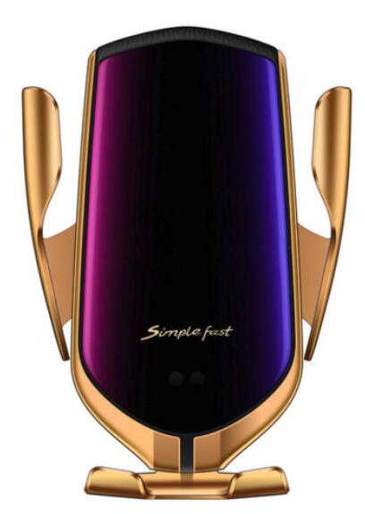 Gold Wireless Car Charger