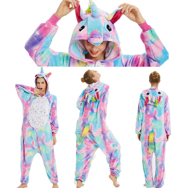 Adult Light Galaxy Unicorn Onesies