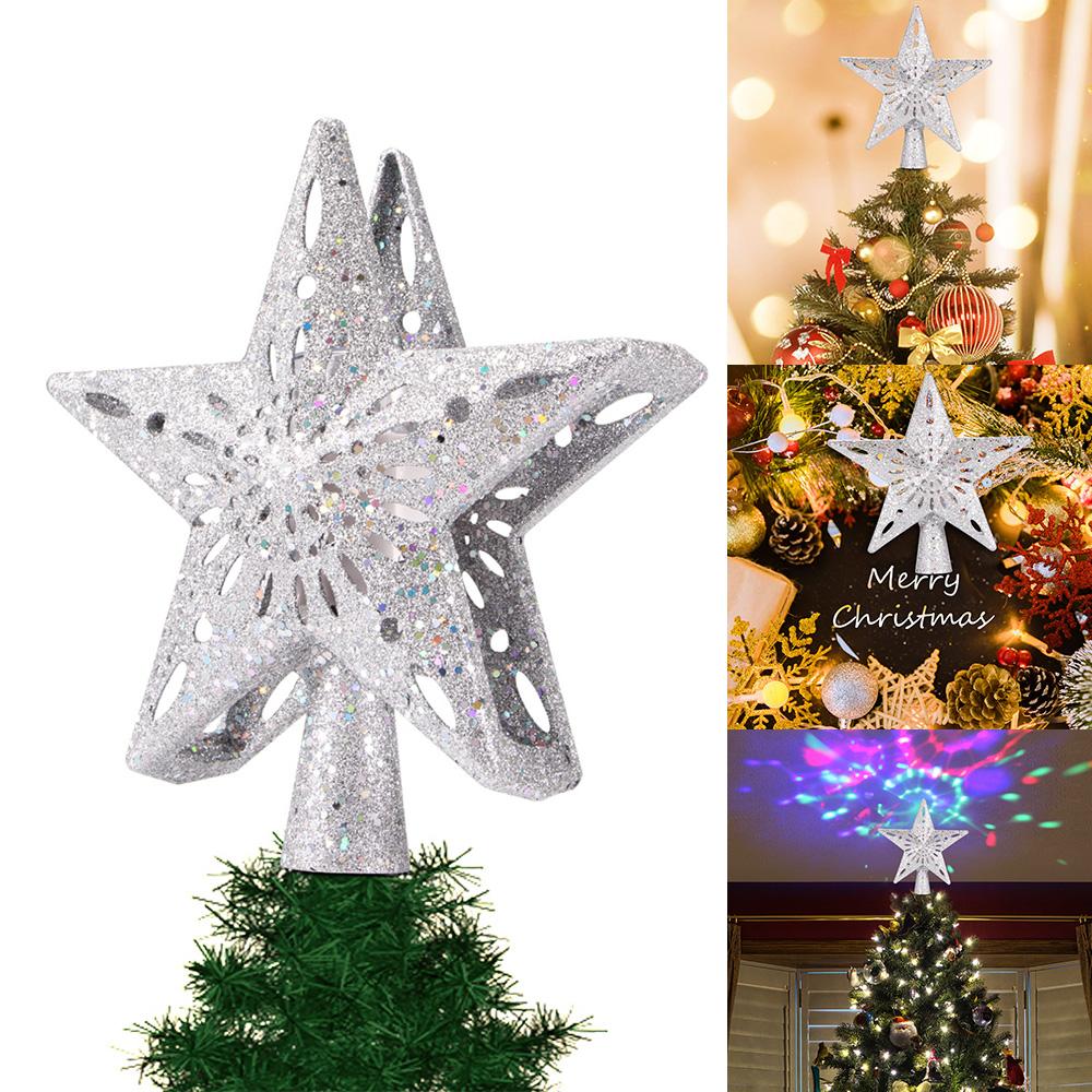 Silver Christmas Tree Star