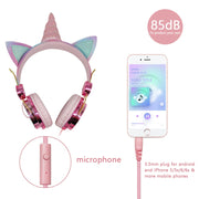 Pink Unicorn Headset Function