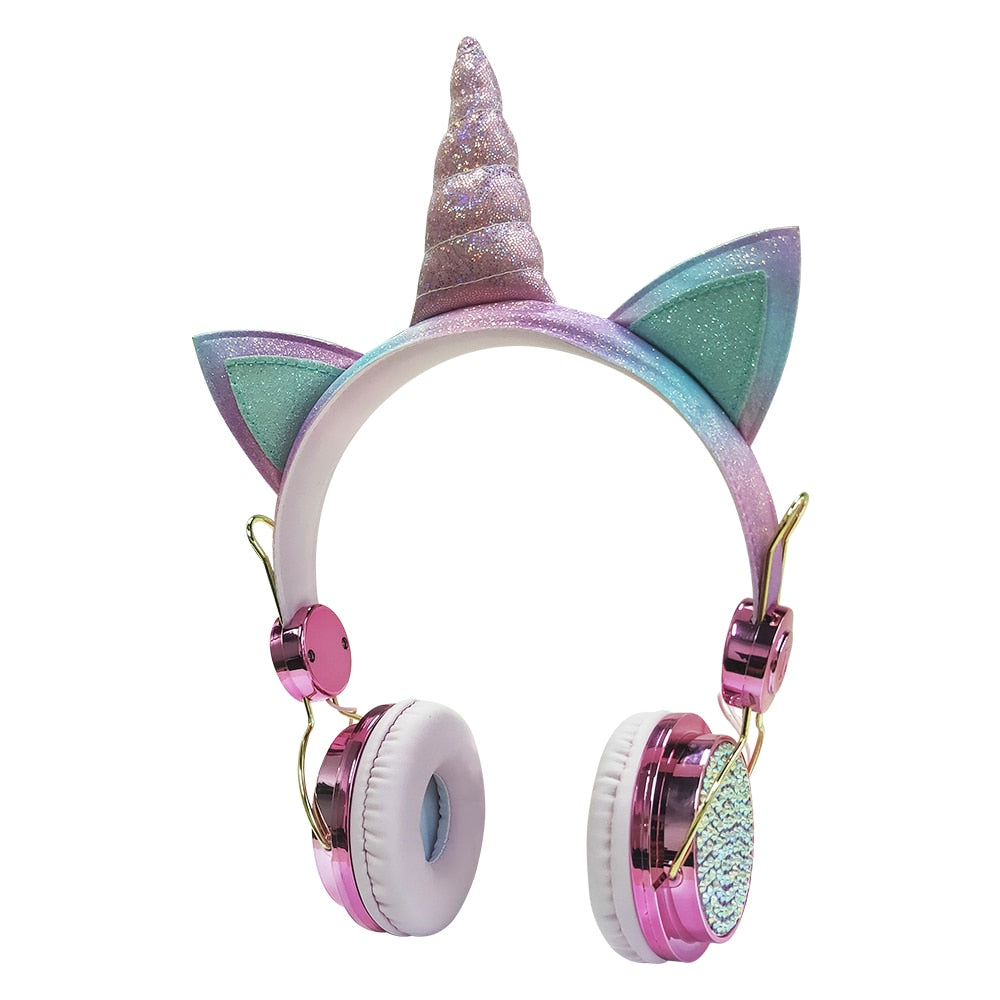 Pink Unicorn Headset