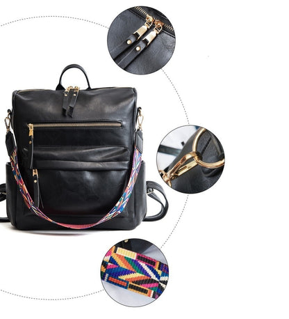 Black Convertible Bag Function