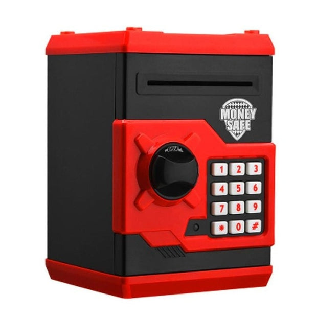 Black And Red Electronic Bank