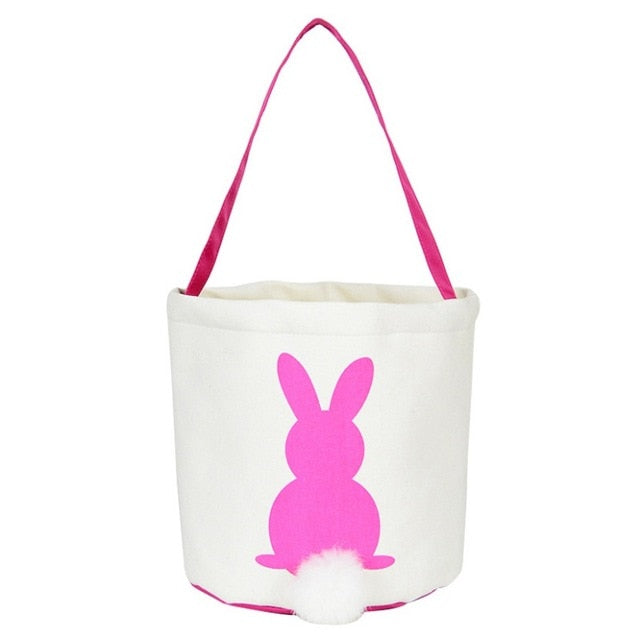 Pink Easter Bunny Tote Bag