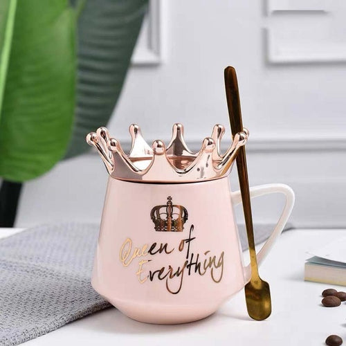 Pink Queen Of Everything Mug