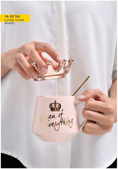 Pink Queen Of Everything Mug