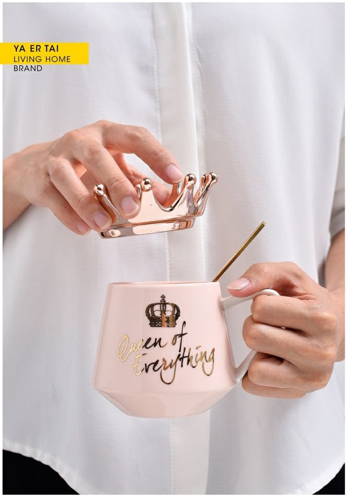 Pink Queen Of Everything Mug